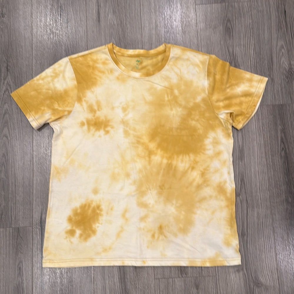 dip Yellow Tye Die Tee Men’s Size Extra Large